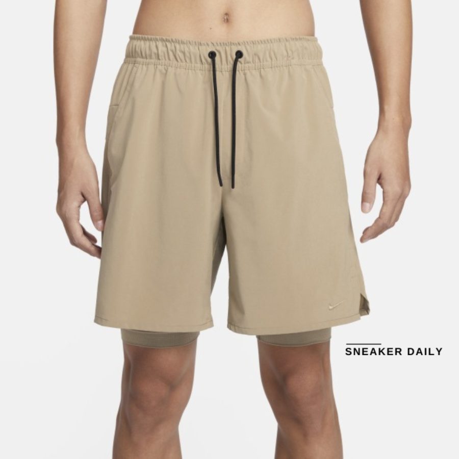 quần nike dri-fit unlimited men's 2-in-1 versatile shorts dv9335-247