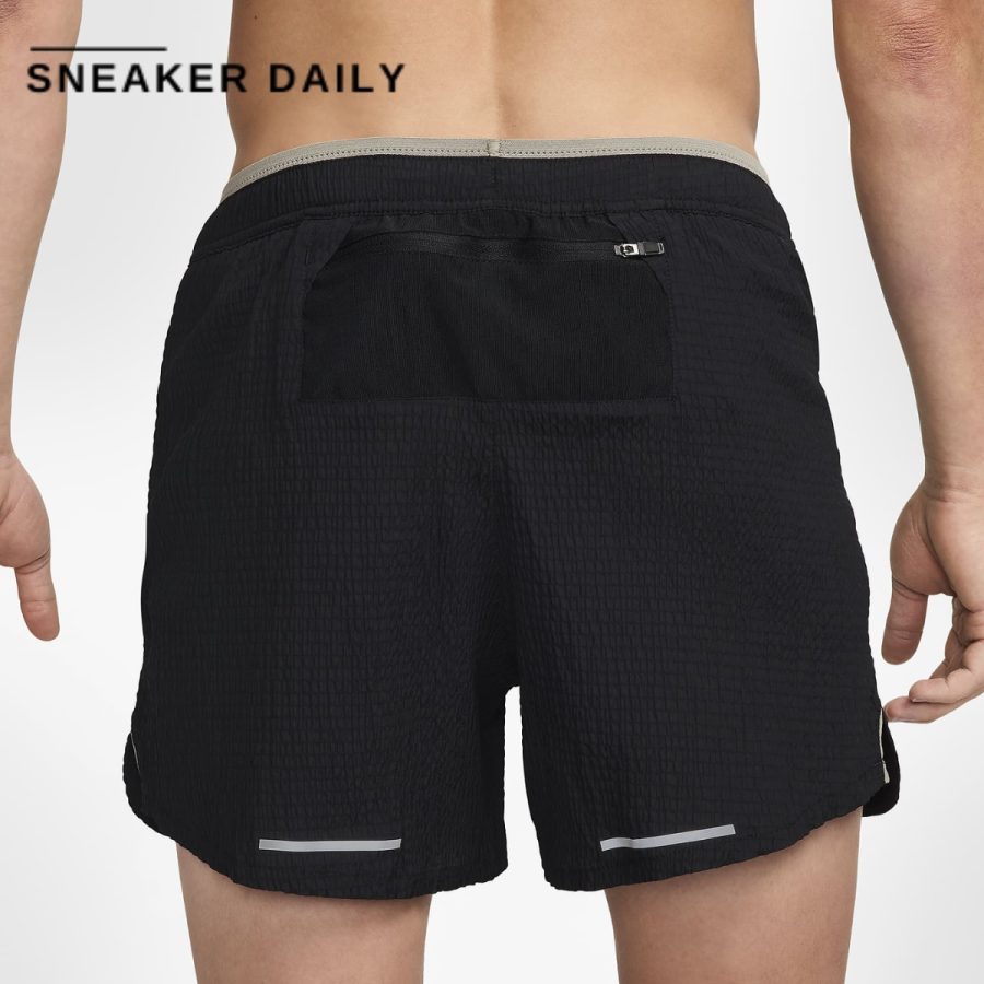 quần nike stride running division men's dry fit 5 inch brief lined running shorts fz0612-010