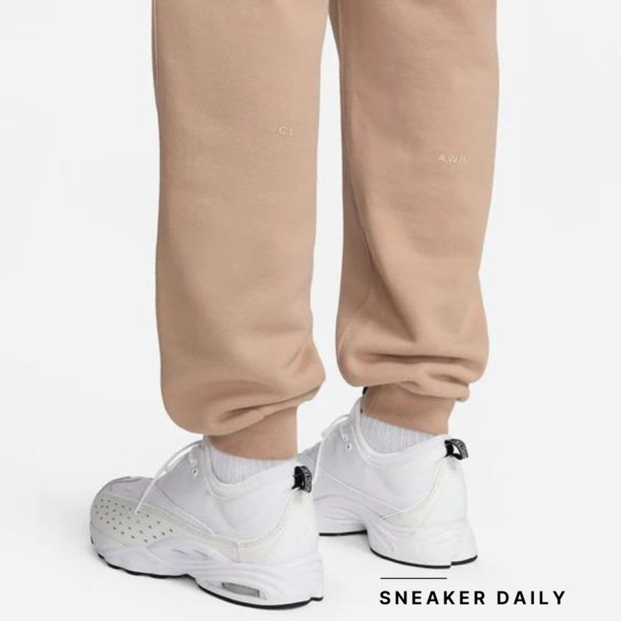 quần nike x nocta open-hem fleece pants 'hemp' fn7662-200