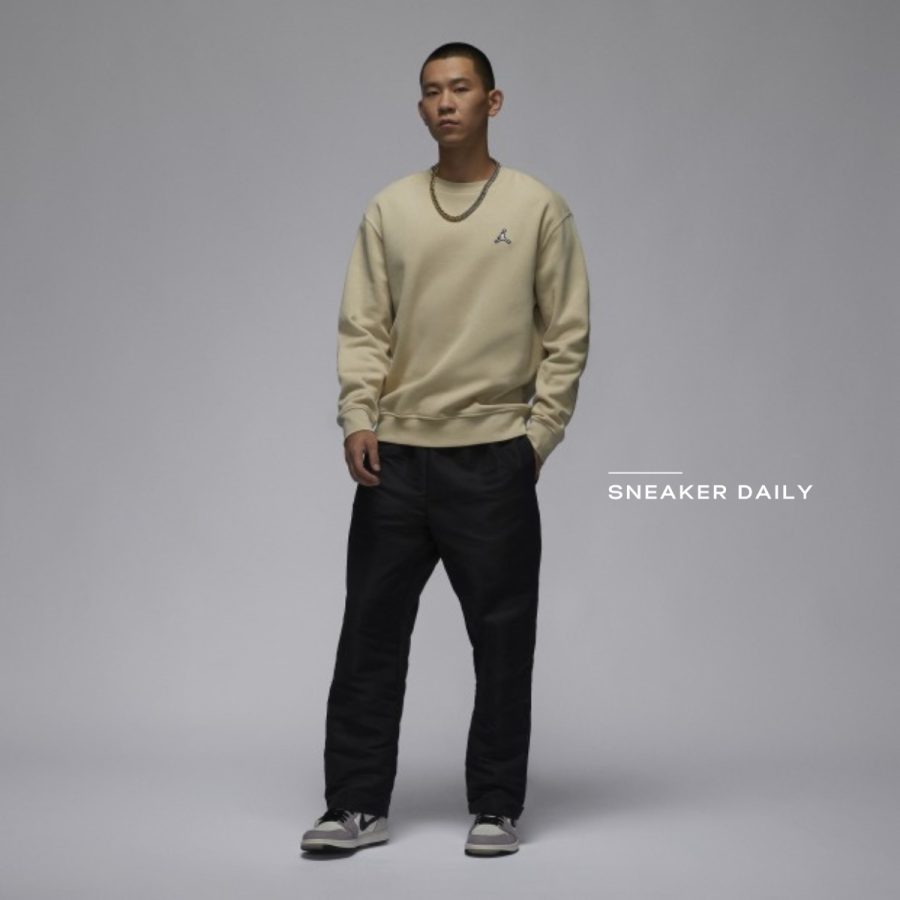 quần trophy room x jordan men's pants fq3849-010