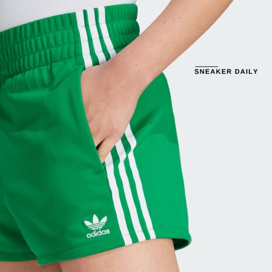 quần adidas adicolor 3-stripes shorts - green ik6580