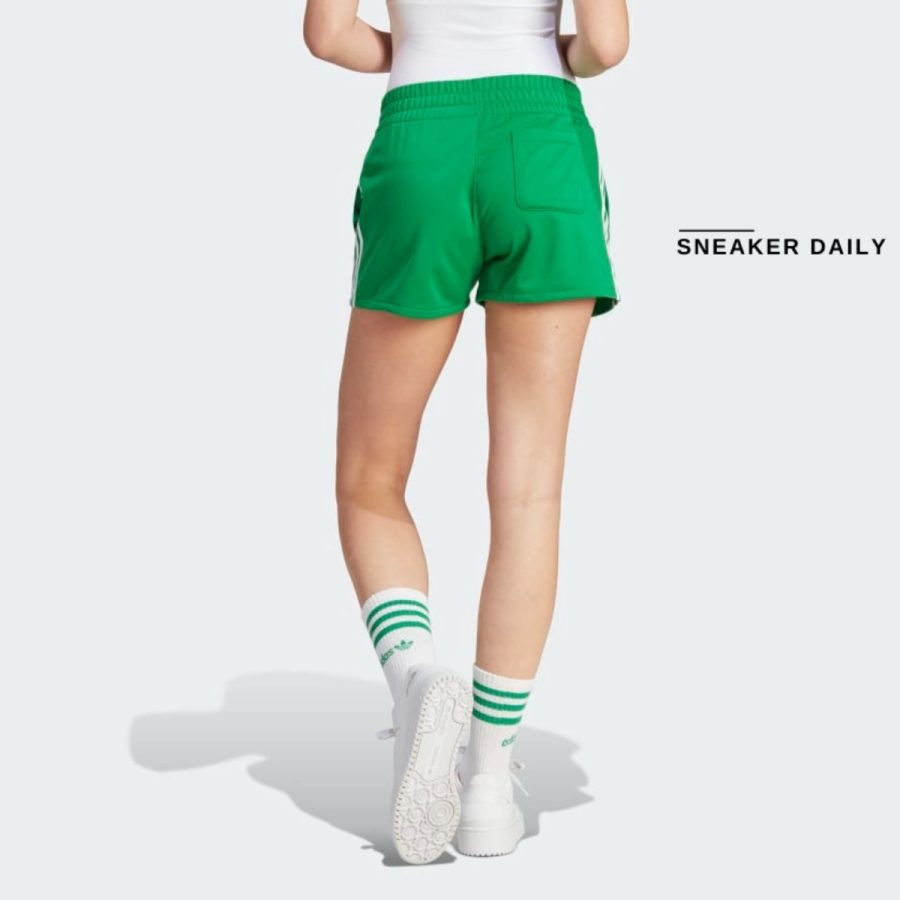 quần adidas adicolor 3-stripes shorts - green ik6580
