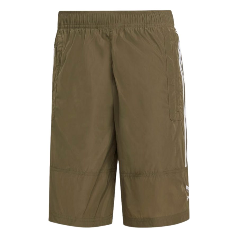 quần adidas adicolor parley shorts - olive strata hs2090