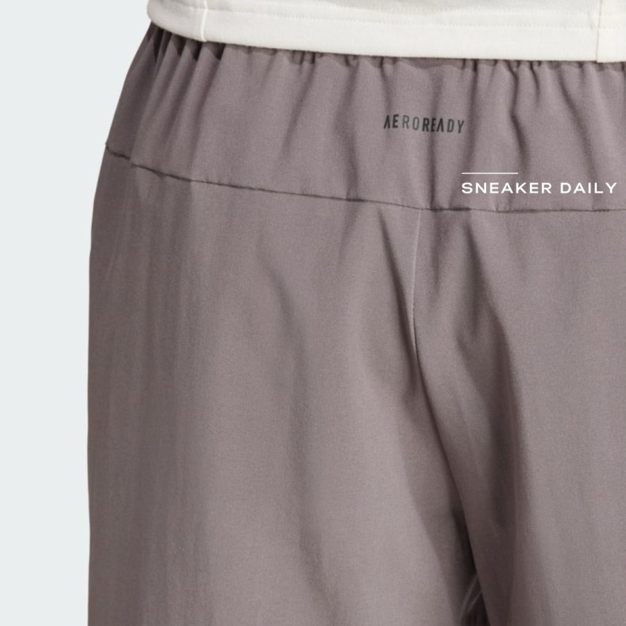 quần adidas designed for training workout shorts - charcoal is3832