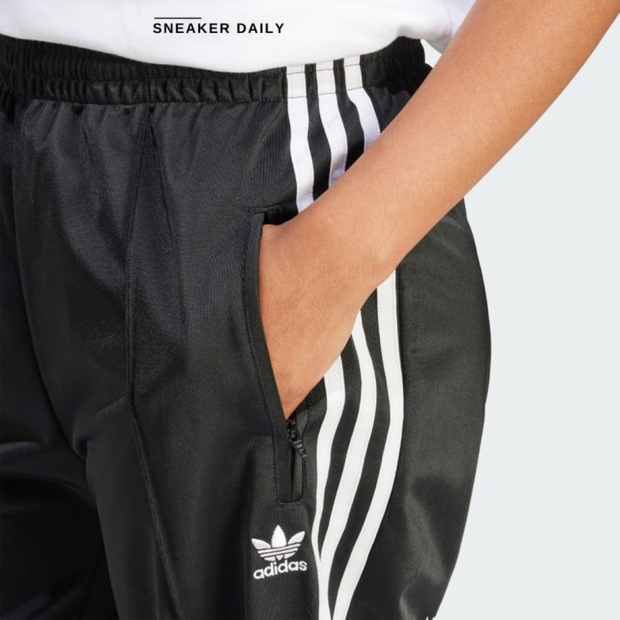 quần adidas firebird loose track pants - black it7404