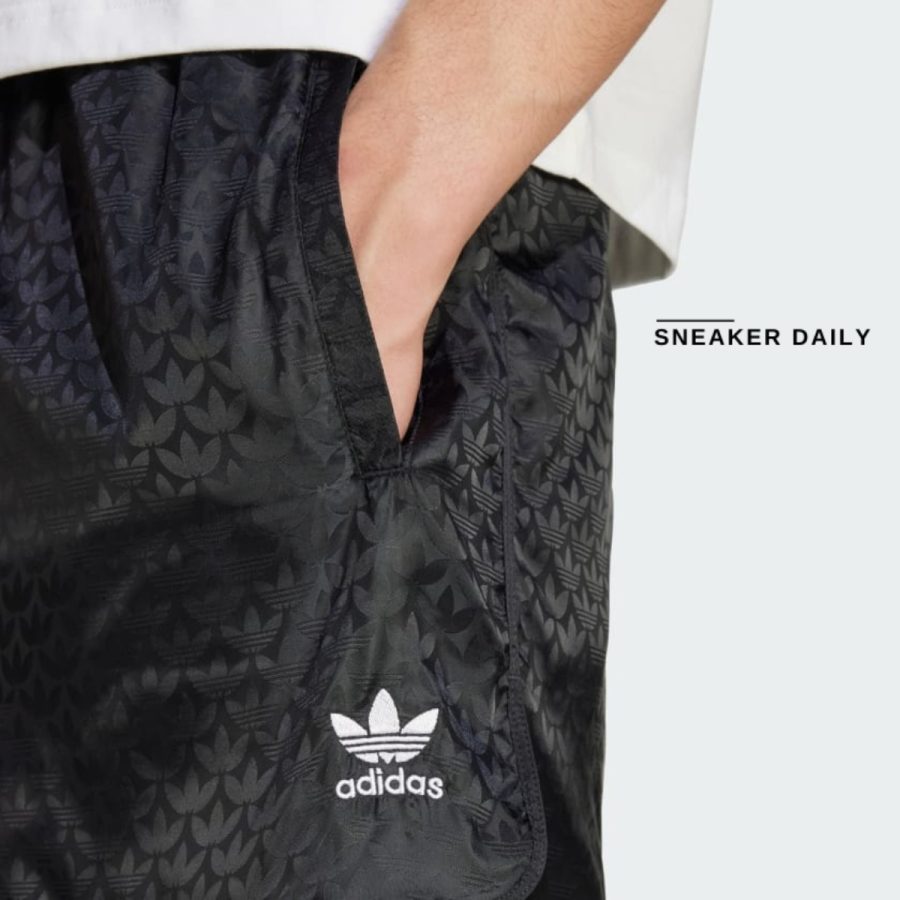 quần adidas monogram shorts - black iz2534