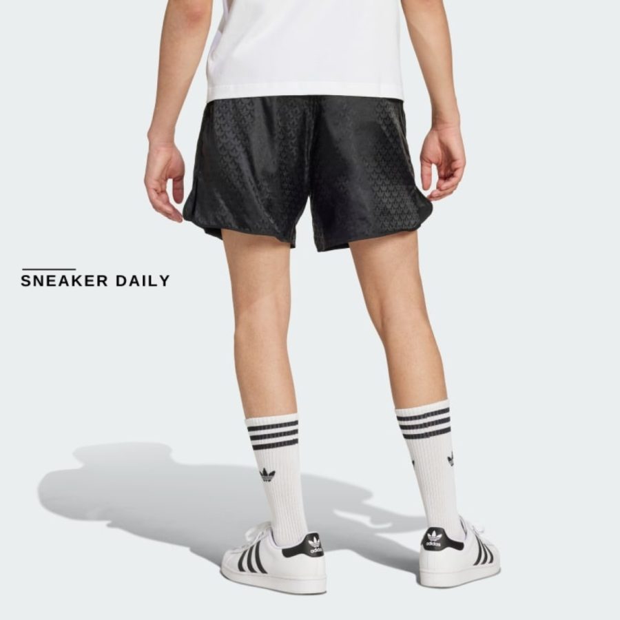 quần adidas monogram shorts - black iz2534