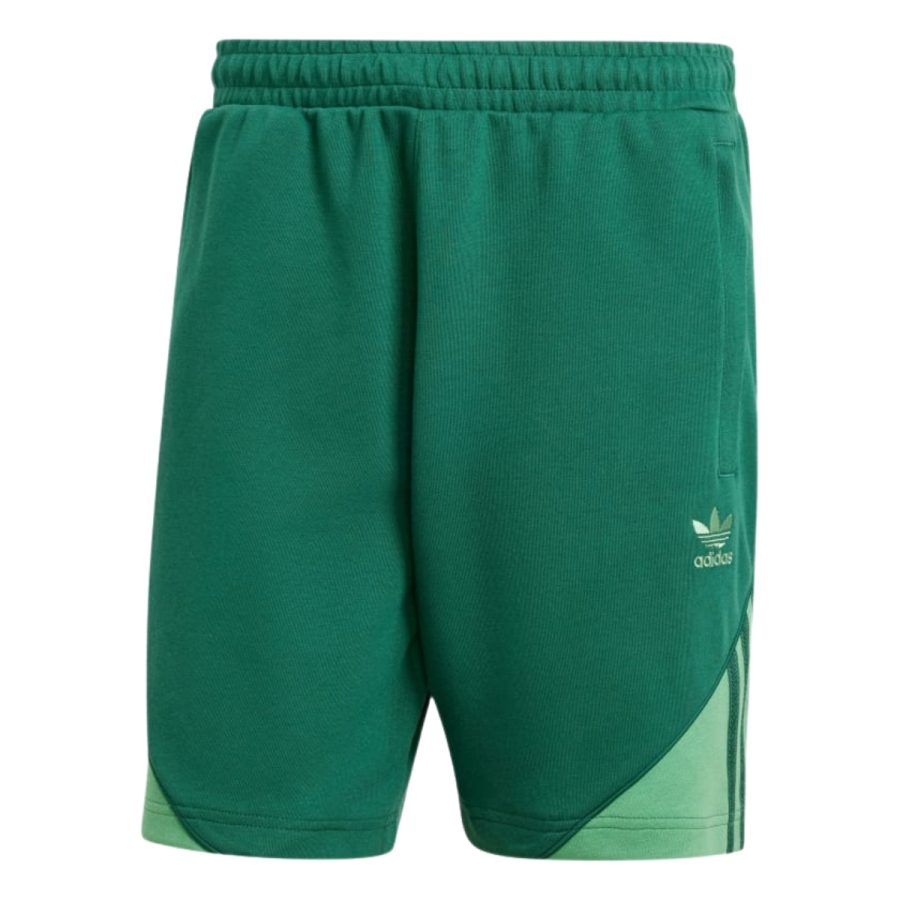 quần adidas sst colorblock shorts - collegiate green iy4861