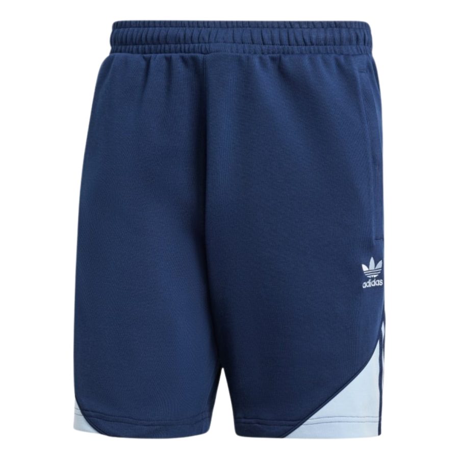 quần adidas sst colorblock shorts - night indigo iy4864