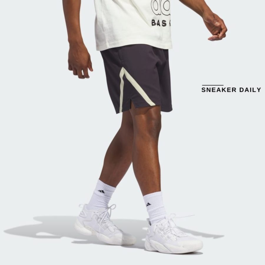 quần adidas select shorts - aurora black iu2445