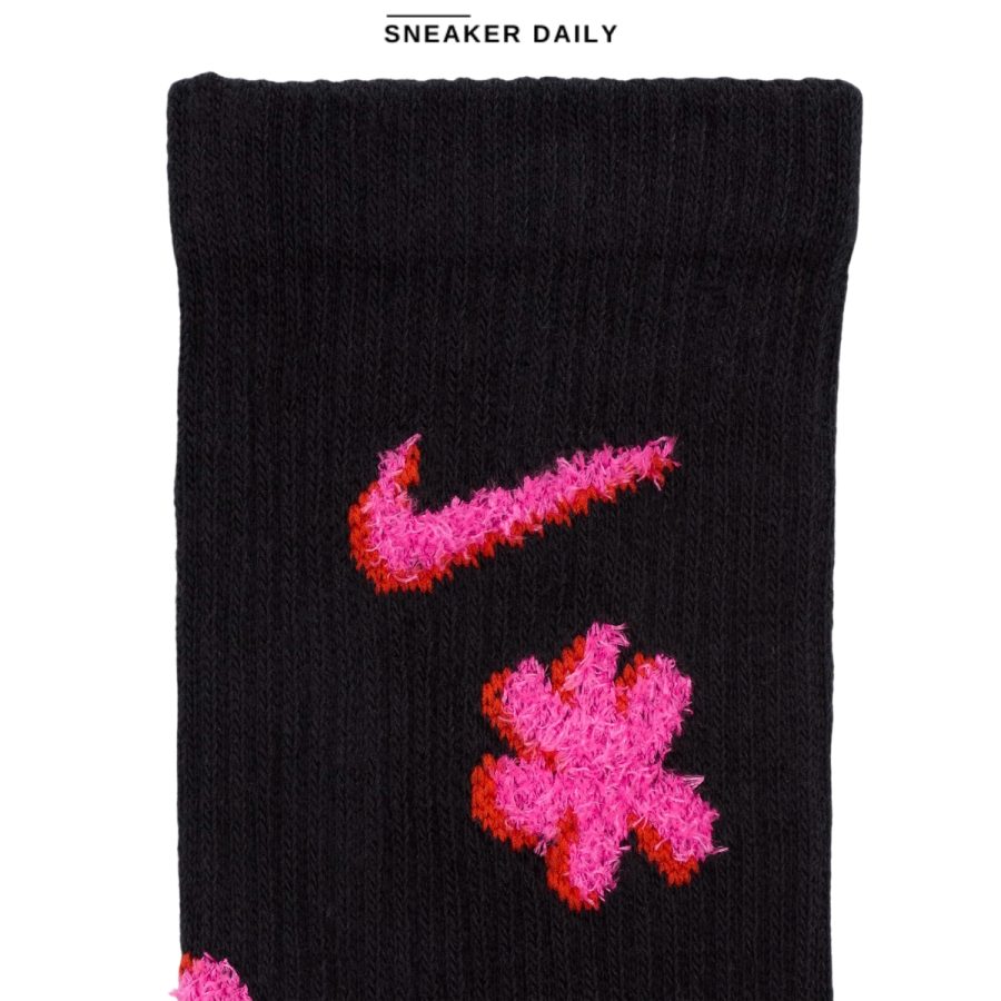 tất nike everyday plus cushioned crew socks (2 pairs) fn9136-901