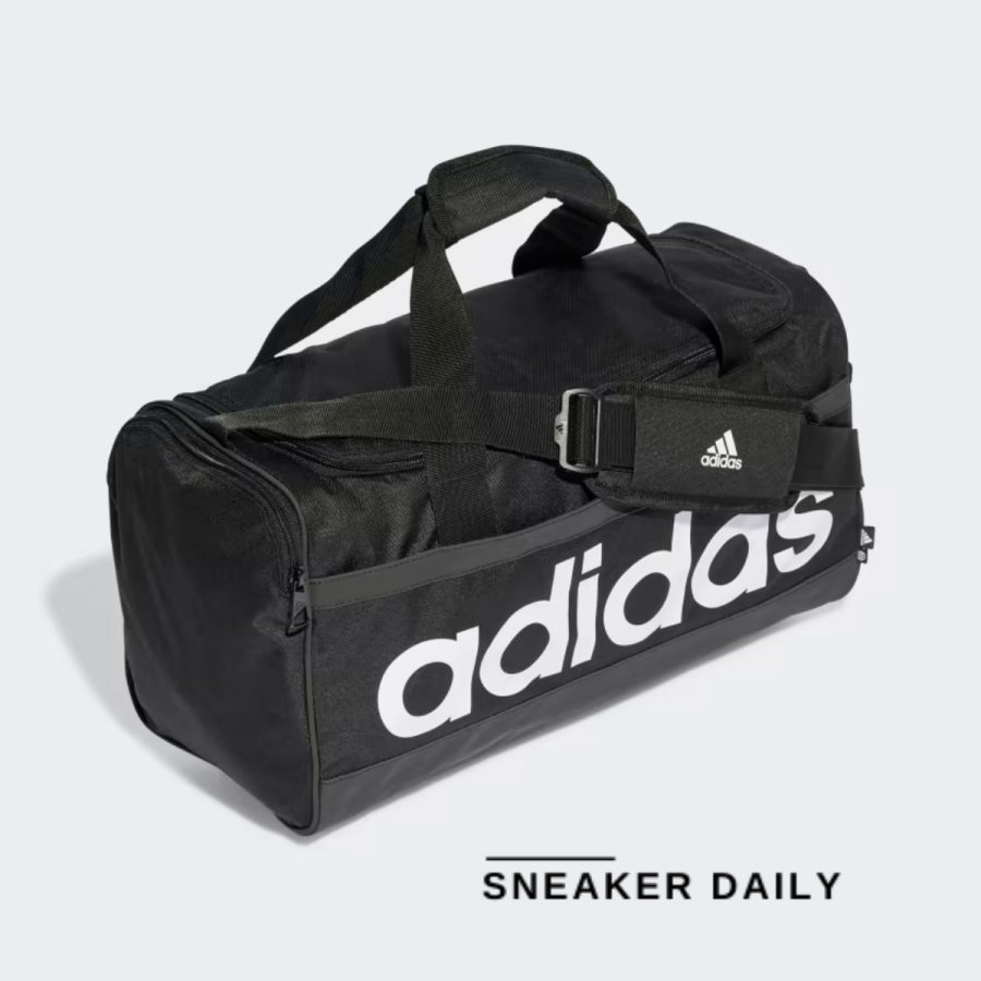 túi adidas duffel linear essentials cỡ vừa ht4743