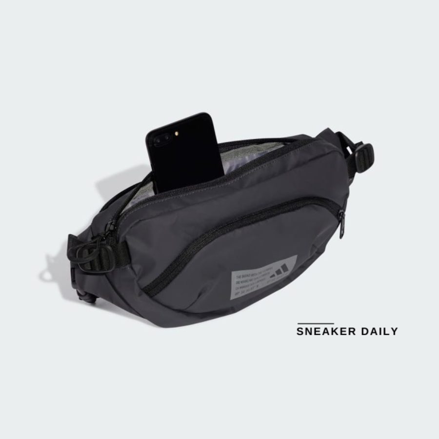 túi adidas hybrid waist bag - black it4588