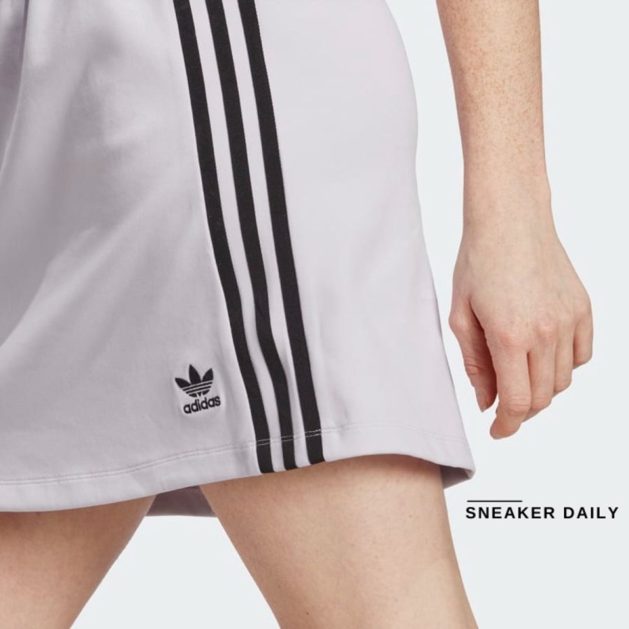 váy adidas always original skirt - silver dawn ic3142