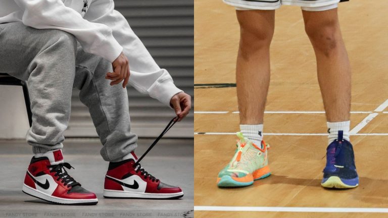 giày bóng rổ đi casual