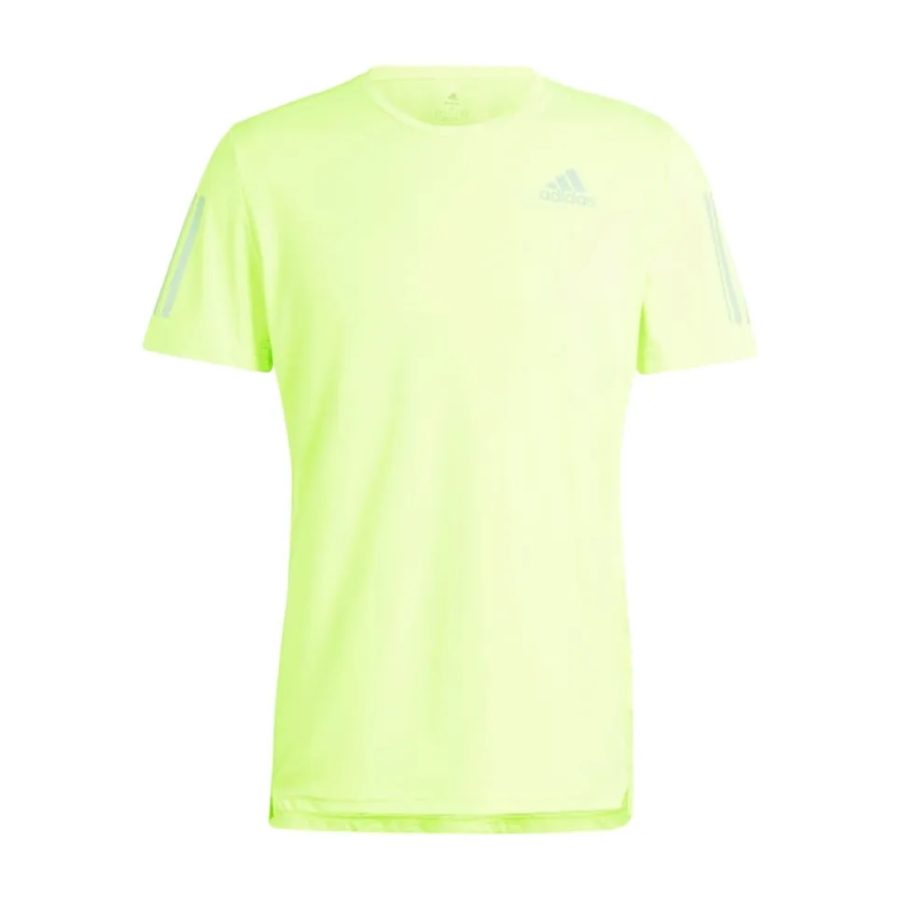 áo adidas men own the run heather shirts training lemon t-shirt tee jersey im2532