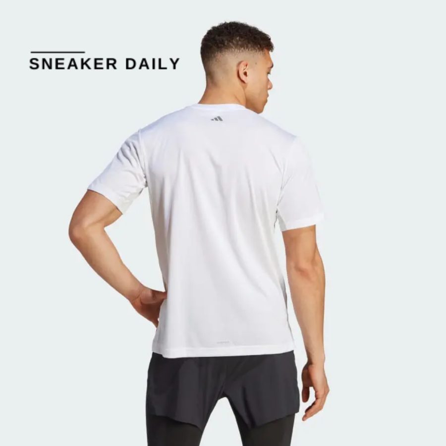 áo adidas men's short sleeve t-shirt hiit graphic slogan training tee im1129