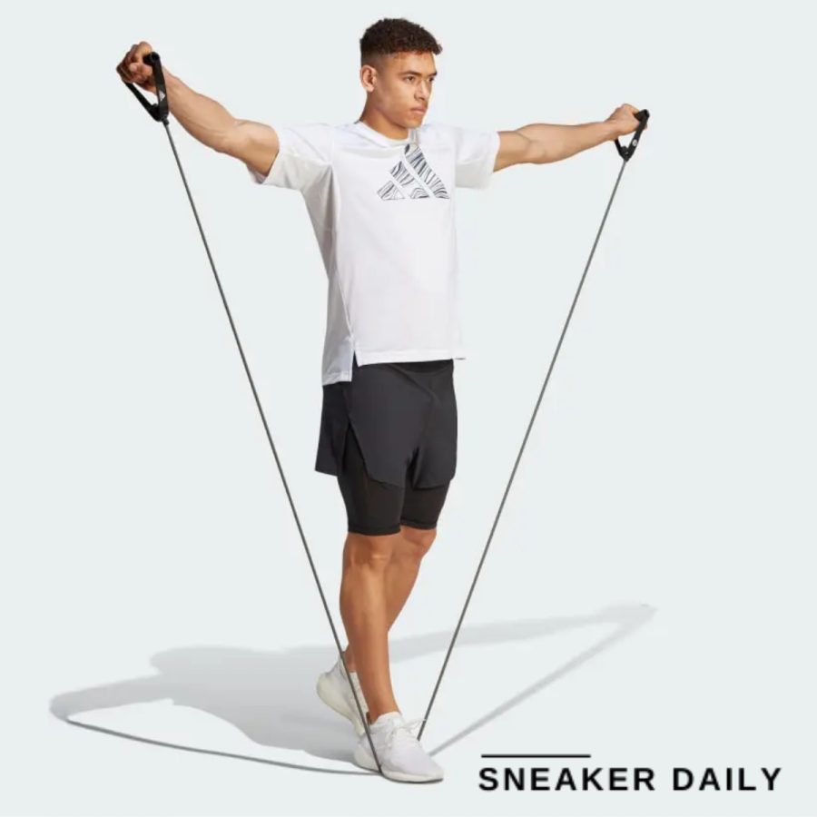 áo adidas men's short sleeve t-shirt hiit graphic slogan training tee im1129