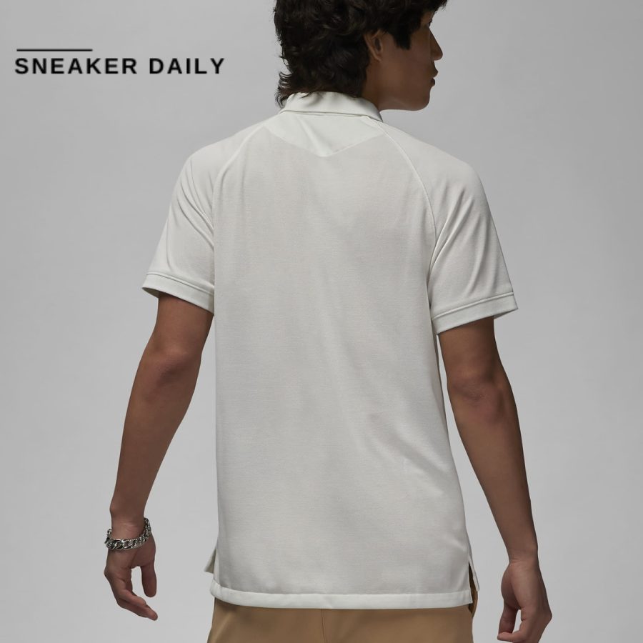 áo air jordan dri-fit sport golf polo shirt asia sizing 'sail' dz0541-133