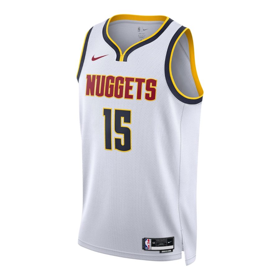 áo denver nuggets association edition 2022/23 men's nike dri-fit nba swingman jersey dn2075-100