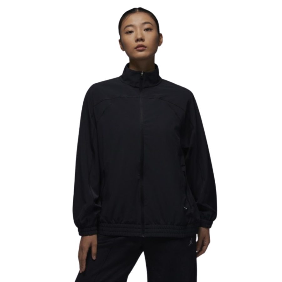 áo jordan dri-fit sport women's woven jacket 'black' fn5144-010