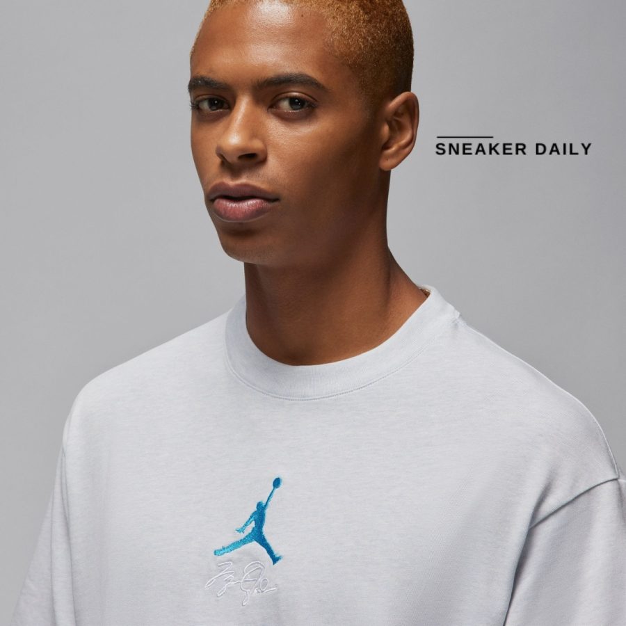 áo jordan flight mvp 85 tee 'pure platium' fn5957-043