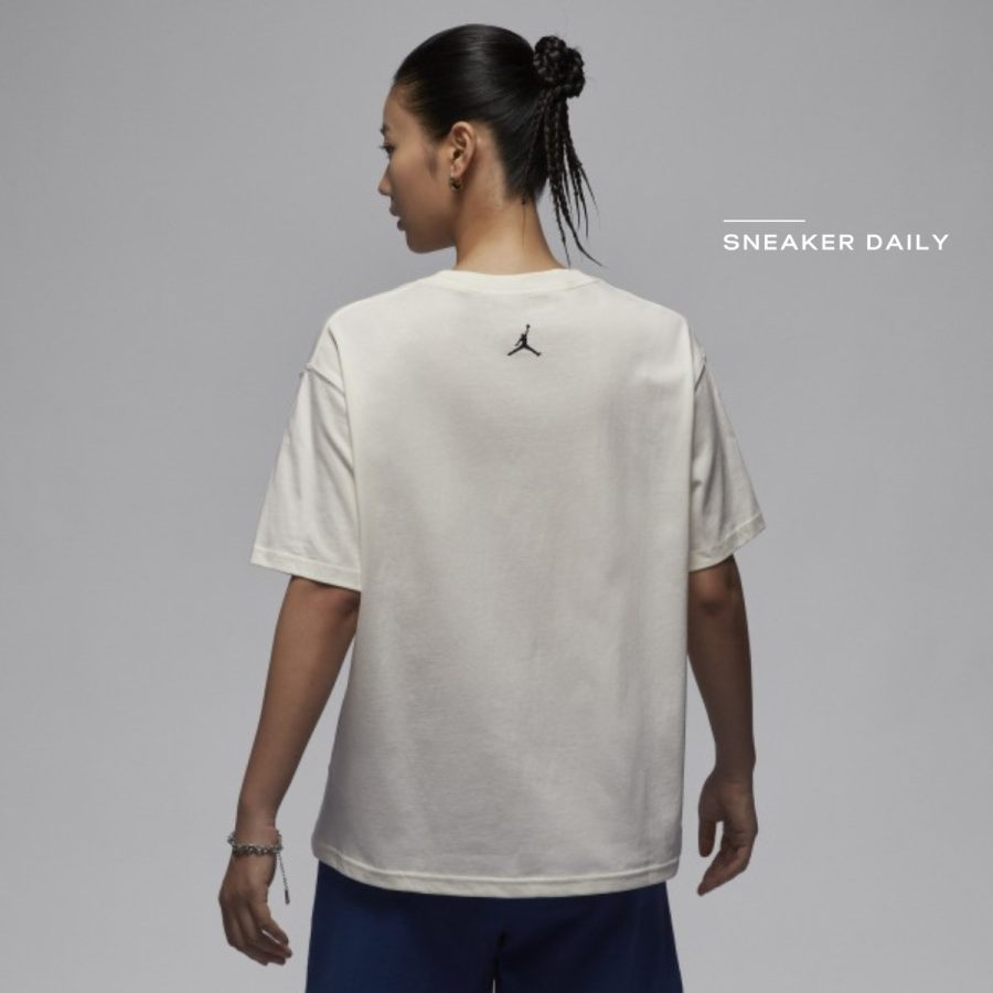 áo jordan women's girlfriend t-shirt hf2862-133