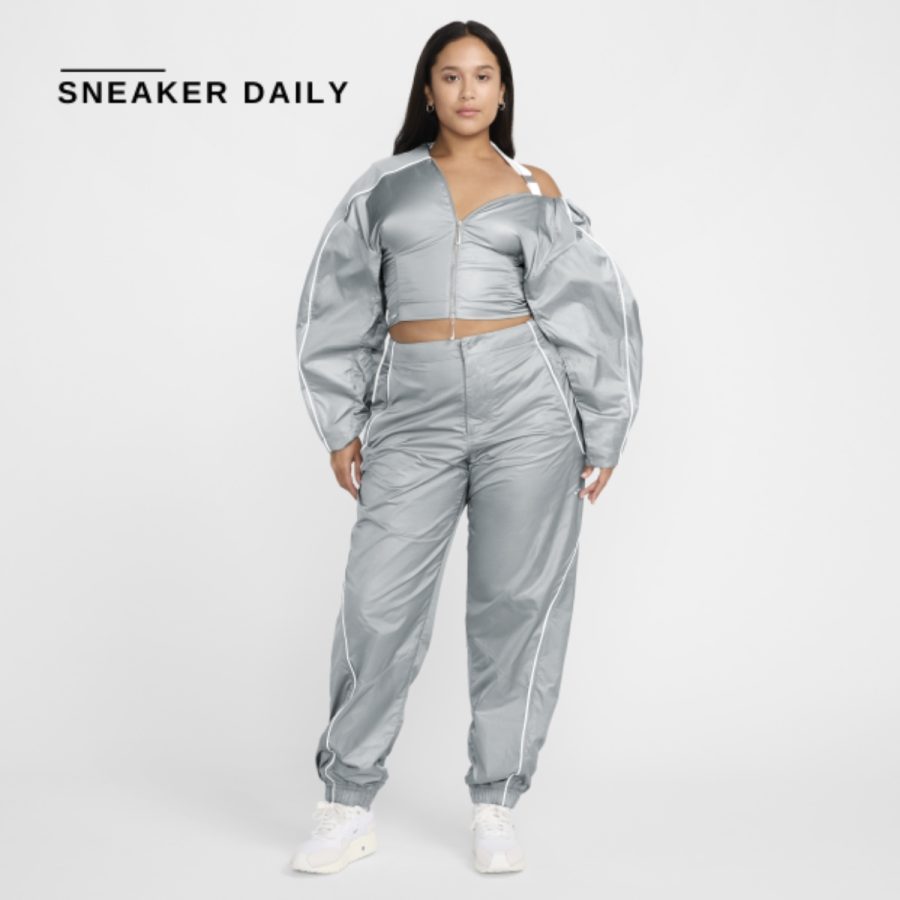 áo nike x jacquemus women's tracksuit jacket fv5690-073