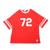 áo nike digital printed round neck half-sleeved 'red' hf4602 657