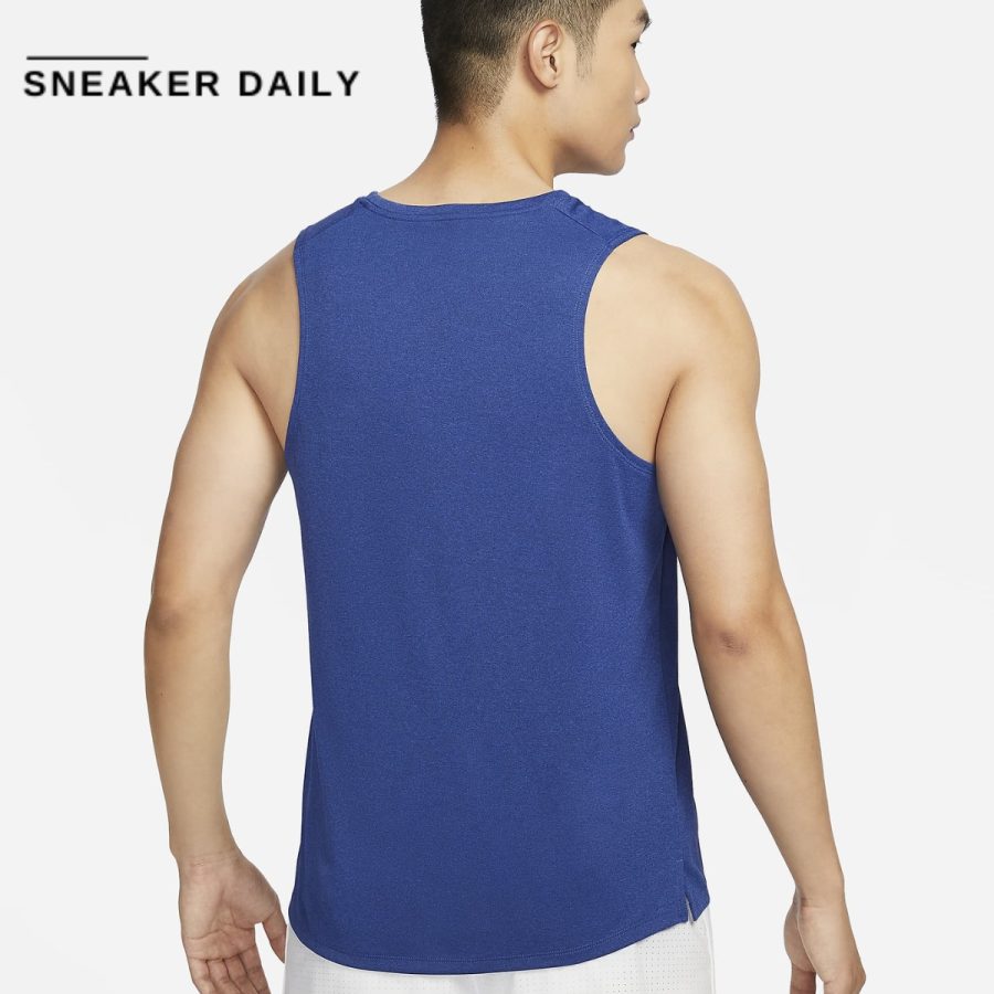 áo nike dri-fit miler men's running tank dv9322-481