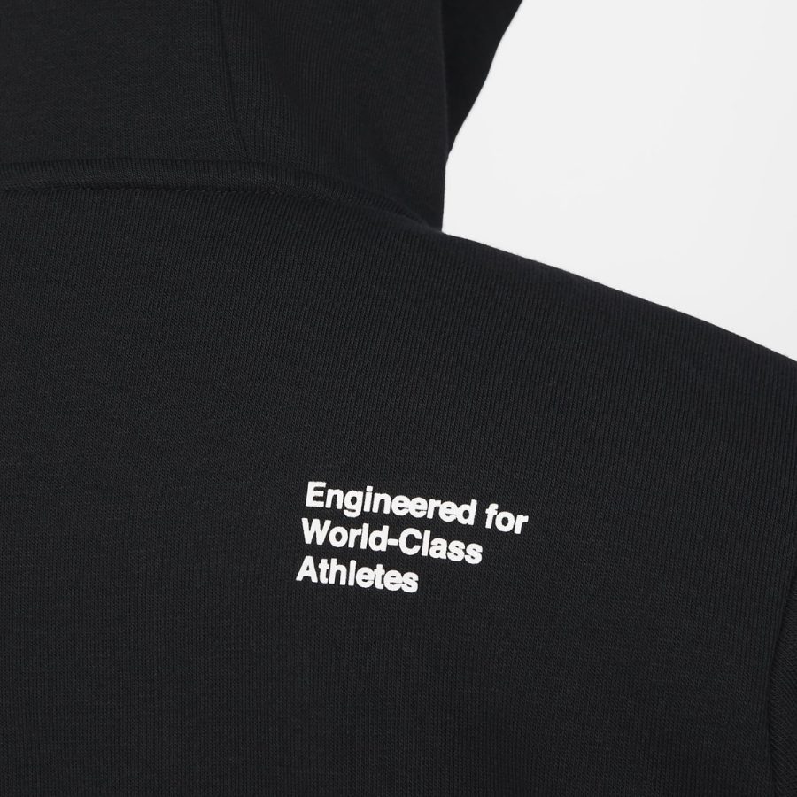 áo nike dry fit men's fleece full zip fitness hoodie fb8576-010