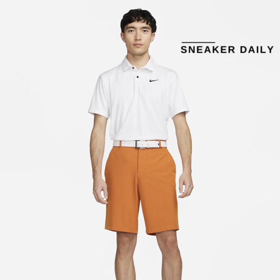 áo nike dry fit tour men's solid golf polo shirt dr5299-100