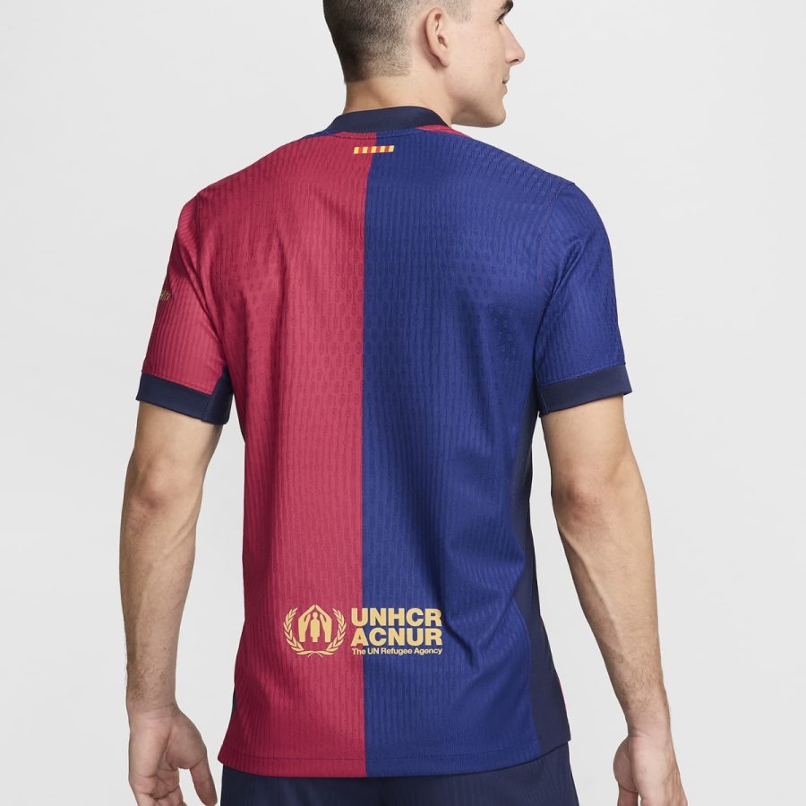 áo nike f.c. barcelona 202425 match home men's dri-fit adv football authentic shirt fn8775-456