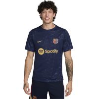 áo nike f.c. barcelona academy pro home men's dri-fit football pre-match short-sleeve top fn9648-411
