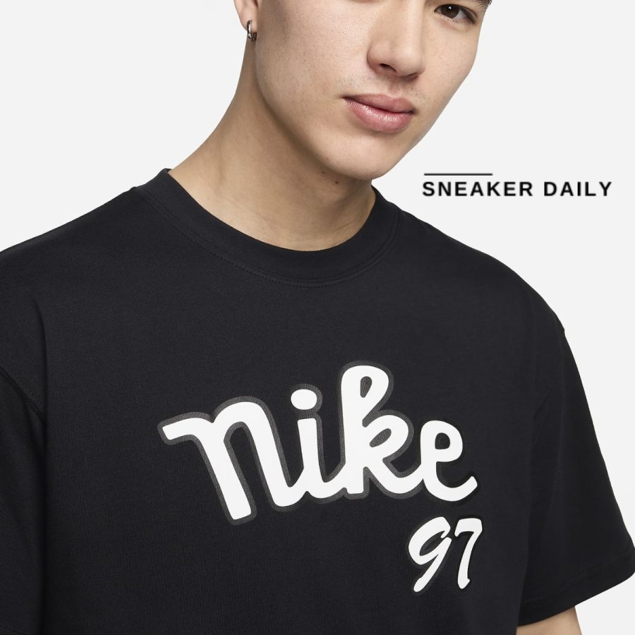 áo nike men's max90 basketball t-shirt fv8397-010