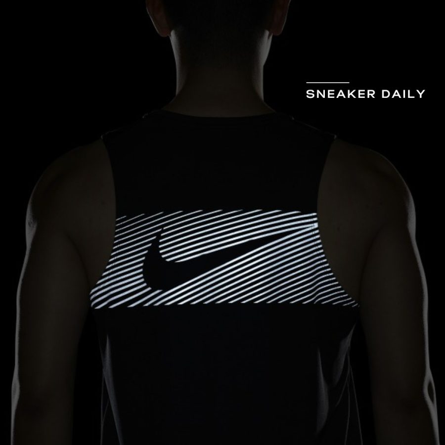 áo nike miler flash men's running tank top fn3987-010