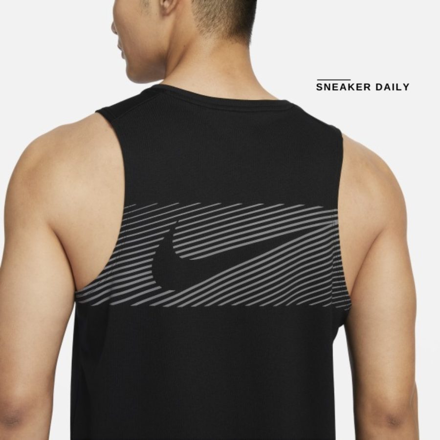 áo nike miler flash men's running tank top fn3987-010