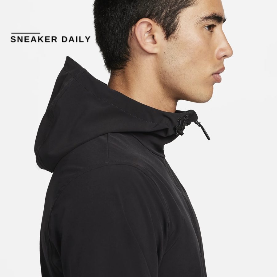 áo nike repel unlimited men's water-repellent hooded versatile jacket fb7552-010