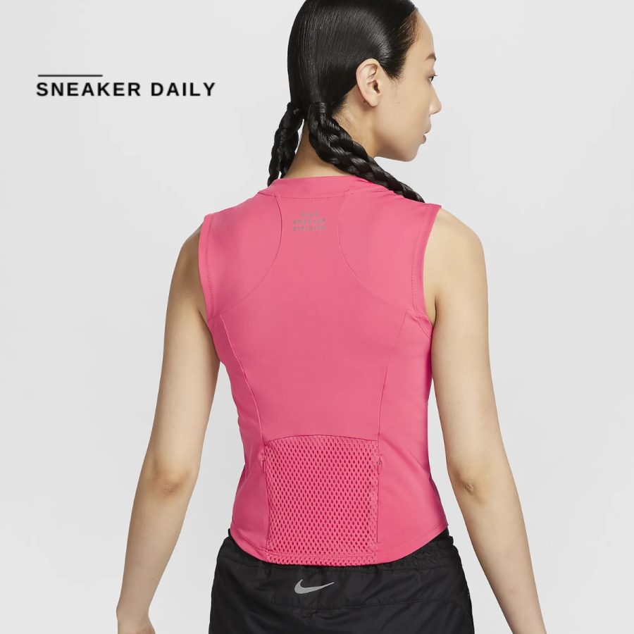 áo nike running division women's dri-fit pocket running tank top fv6382-629