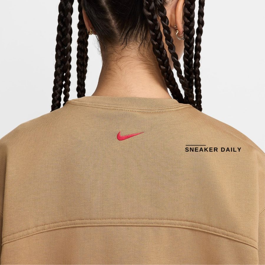 áo nike sportswear breaking women's loose french terry top fz0257-224