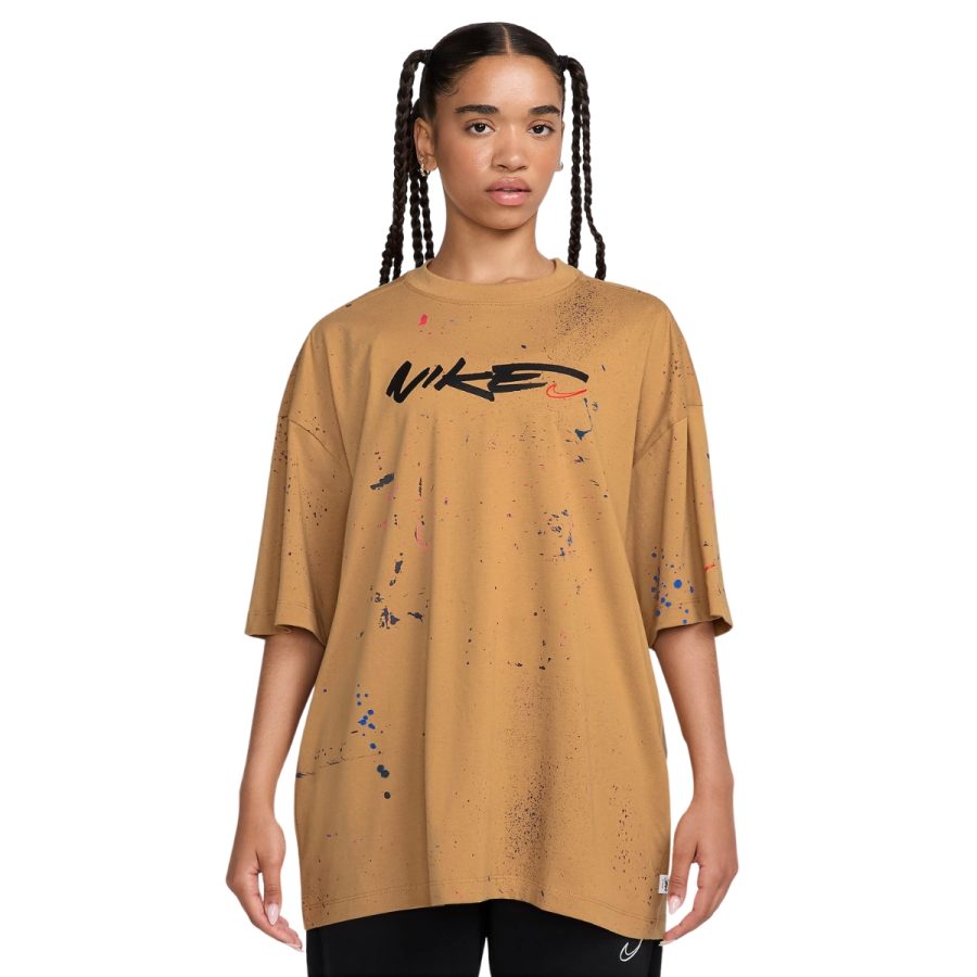áo nike sportswear breaking women's oversized short-sleeve t-shirt fz0284-224