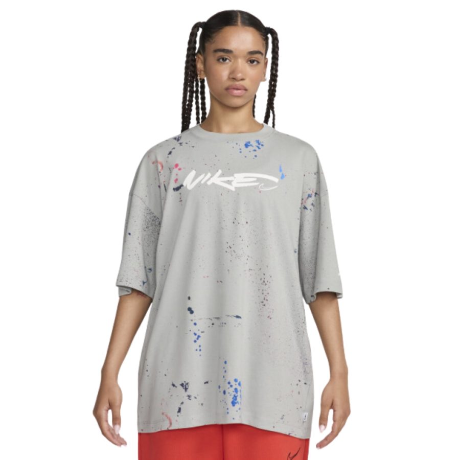 áo nike sportswear breaking women's super loose short sleeve t-shirt fz0284-042