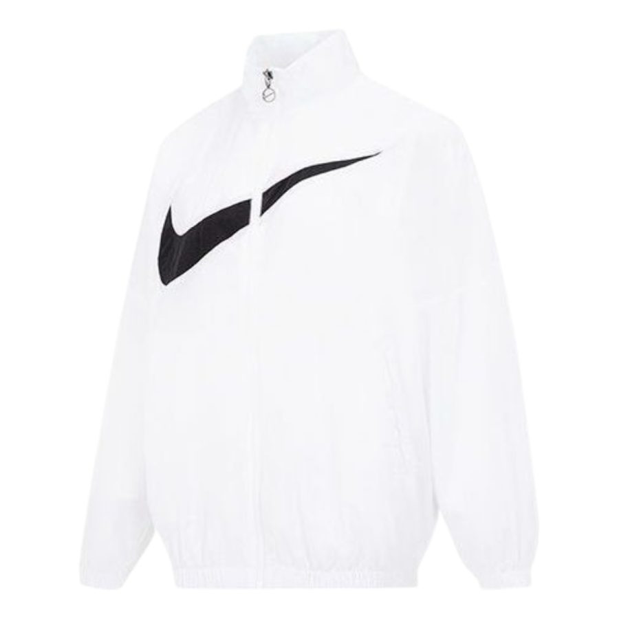 áo nike sportswear essential women's woven jacket 'white' dx5865-100