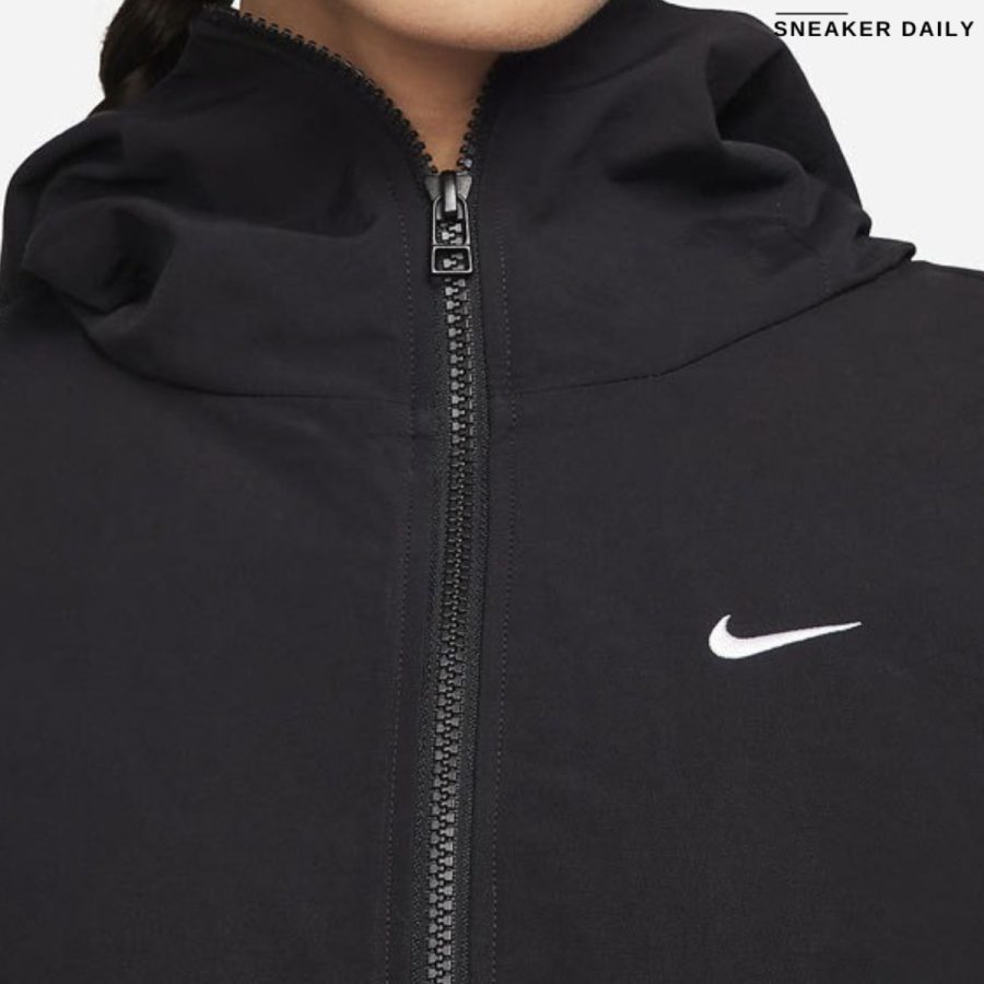 áo nike sportswear everything wovens oversized hooded jacket 'black' fn3670-010