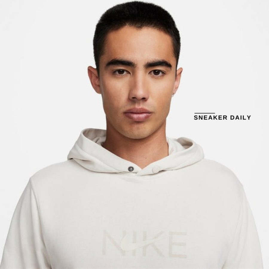 áo nike sportswear french terry pullover hoodie 'light bone' fz4765-104
