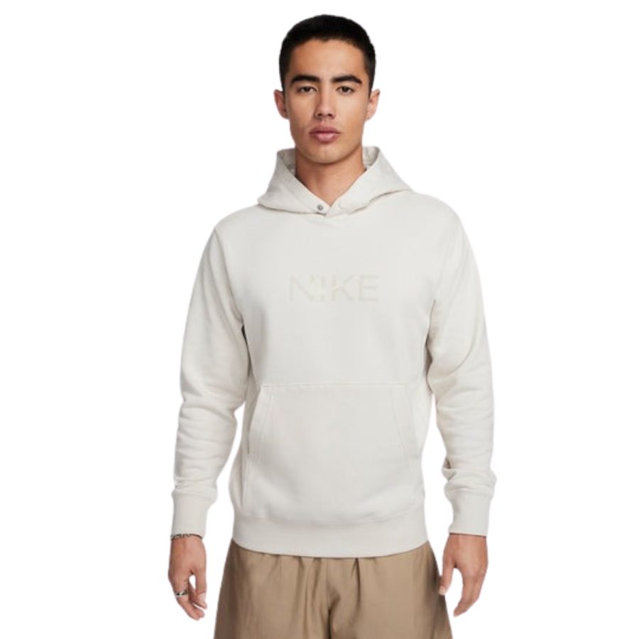 áo nike sportswear french terry pullover hoodie 'light bone' fz4765-104