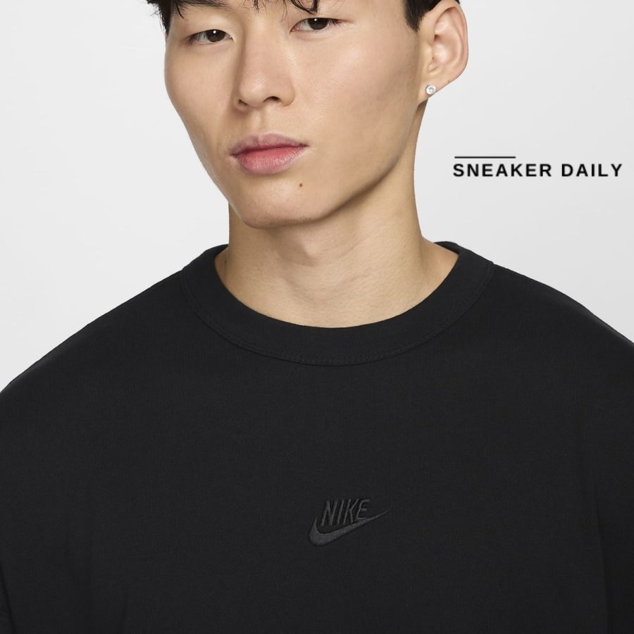 áo nike sportswear premium essentials men's oversized t-shirt hf9607-010