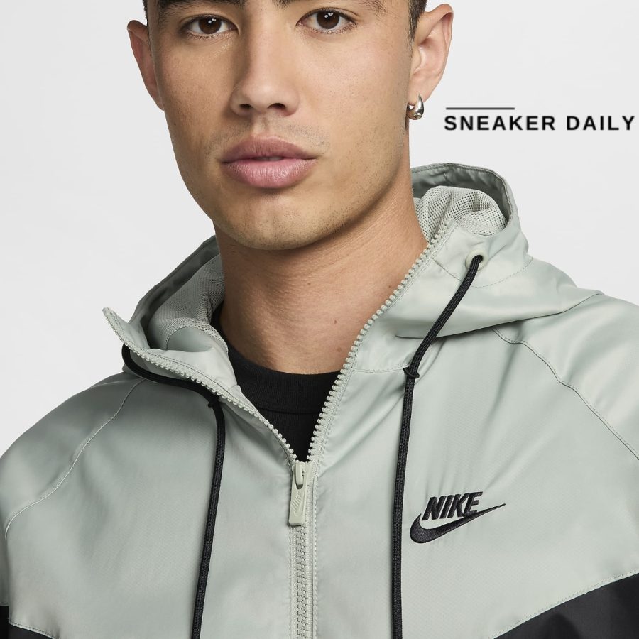 áo nike sportswear windrunner men hooded jacket da0002-018