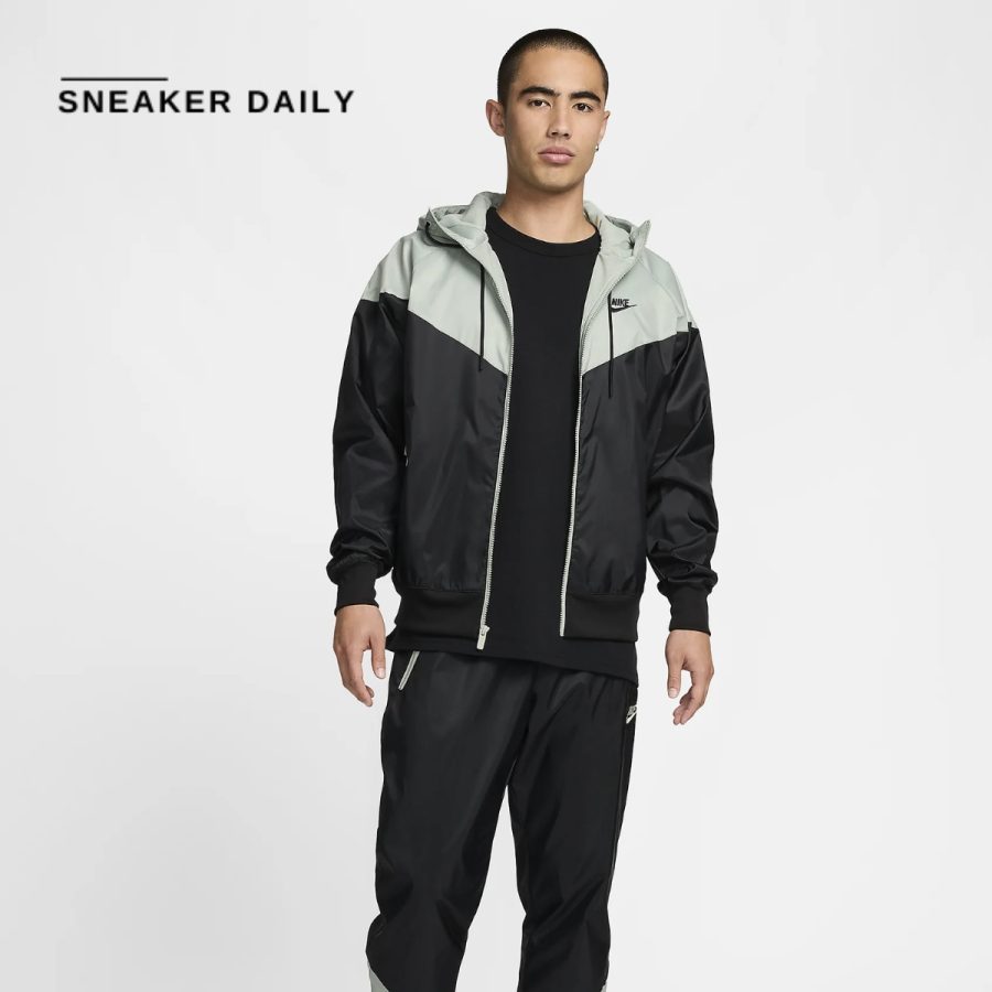 áo nike sportswear windrunner men hooded jacket da0002-018