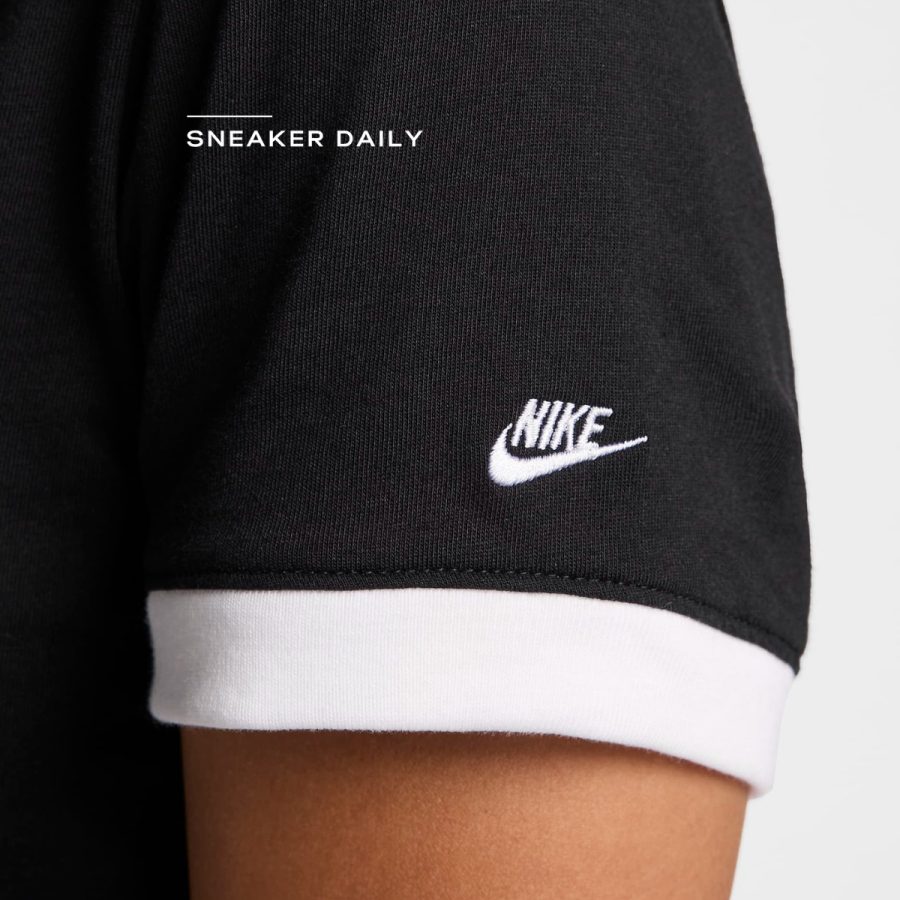 áo nike sportswear women's ringer t-shirt hj6872-010